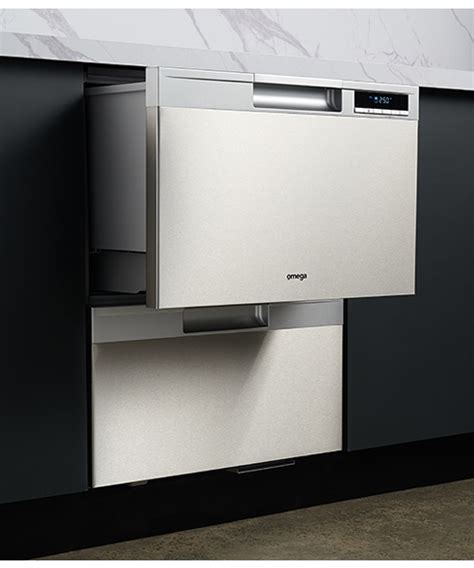 omega double drawer dishwasher.